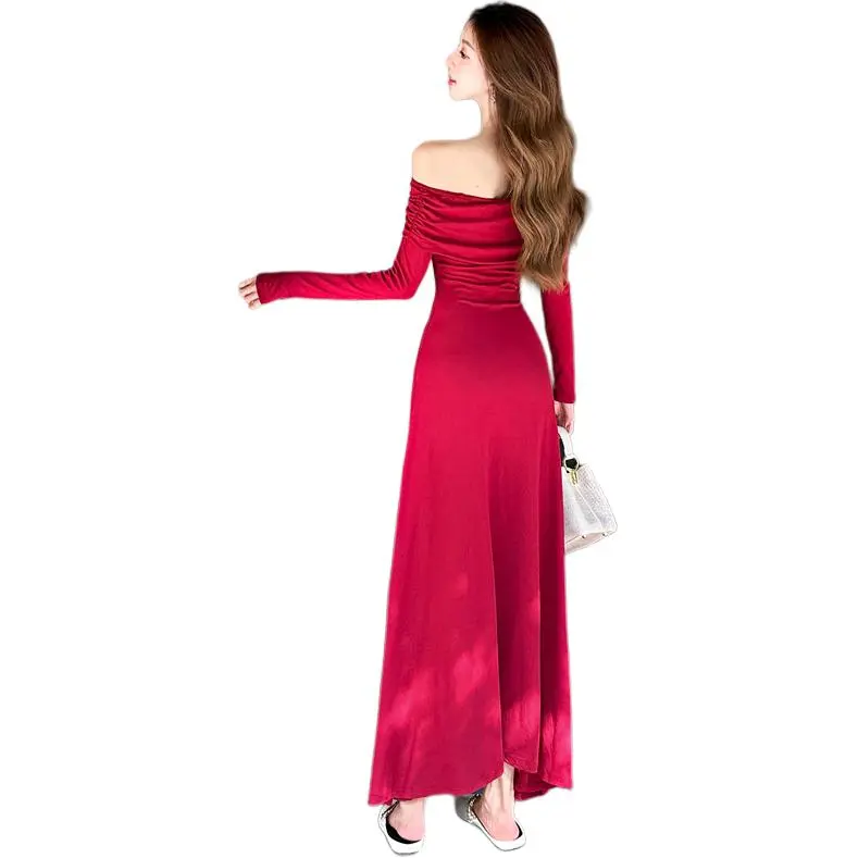 OZVO Long Sleeved Dresses Women's-0