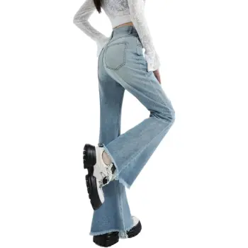 OZVO Jeans Women's Light Blue Pants
