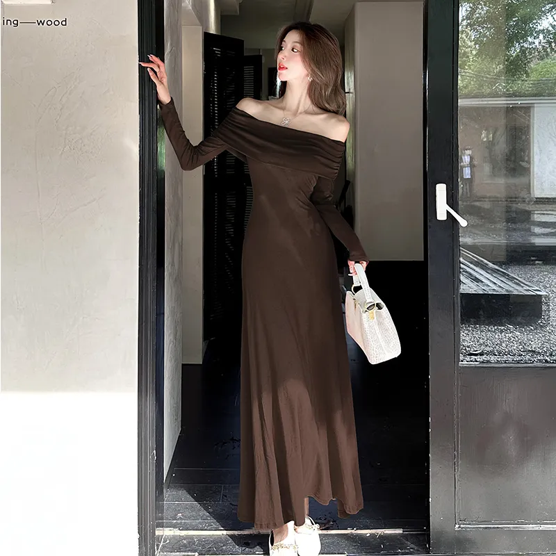 OZVO Long Sleeved Dresses Women's-7