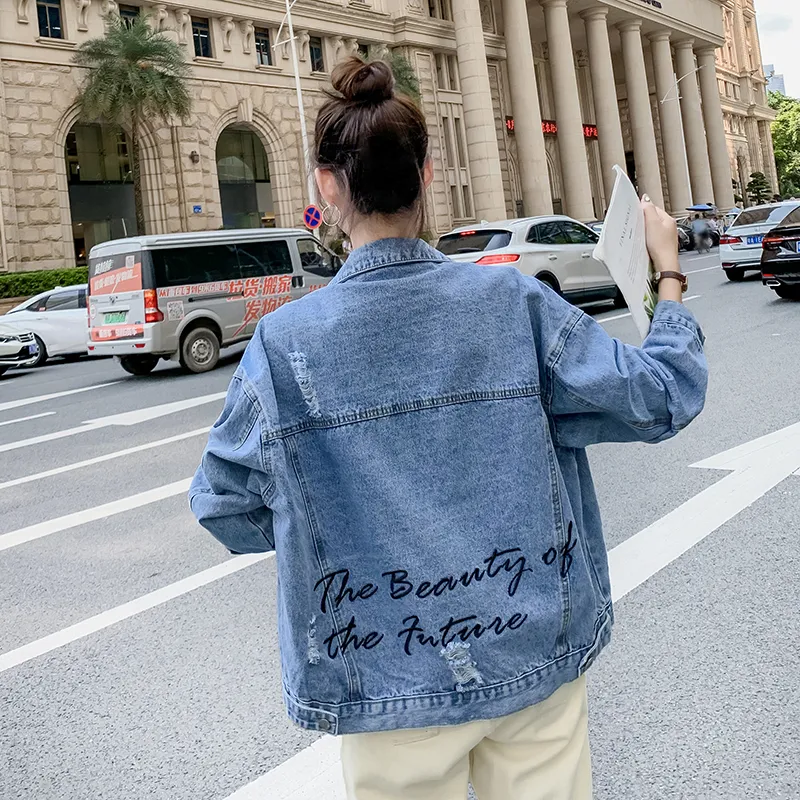 OZVO Denim Jackets Women's-2