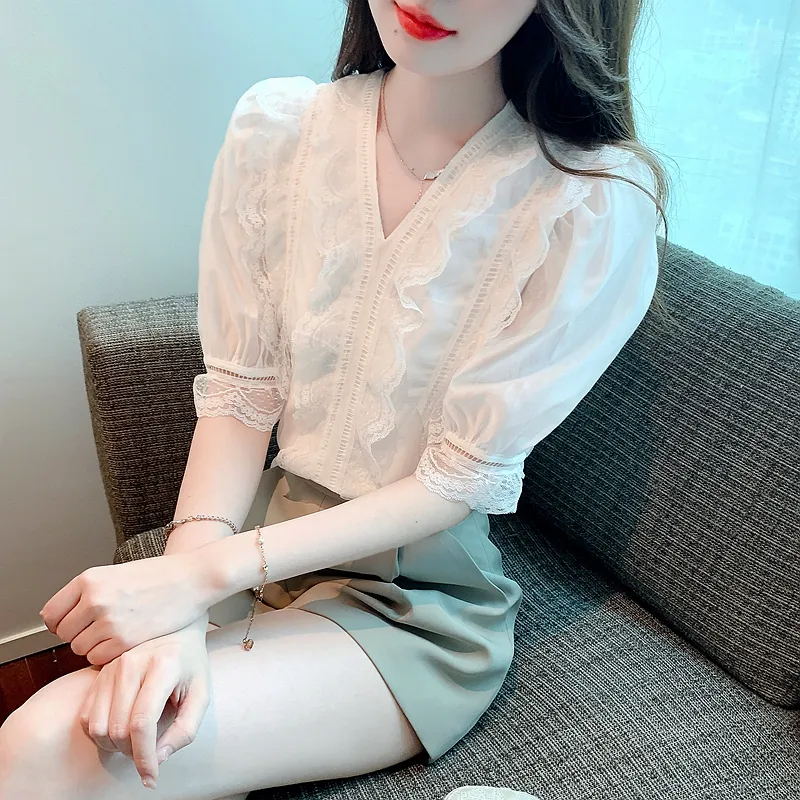 OZVO Shirts Women's White-2