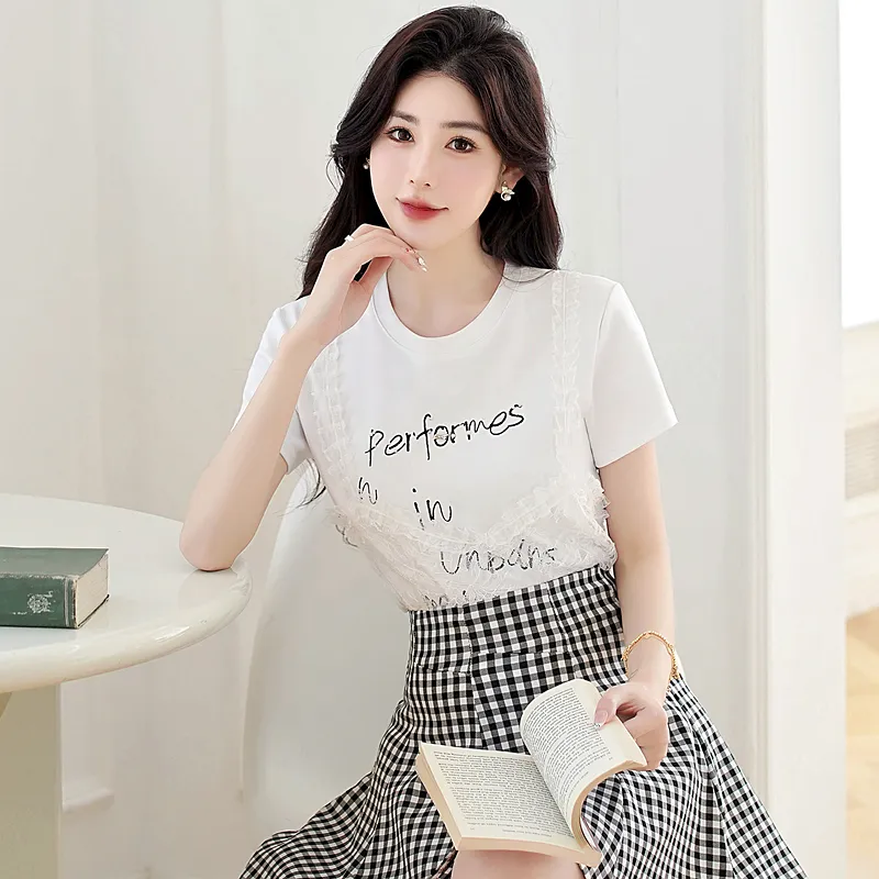 OZVO T Shirts Women's White-2