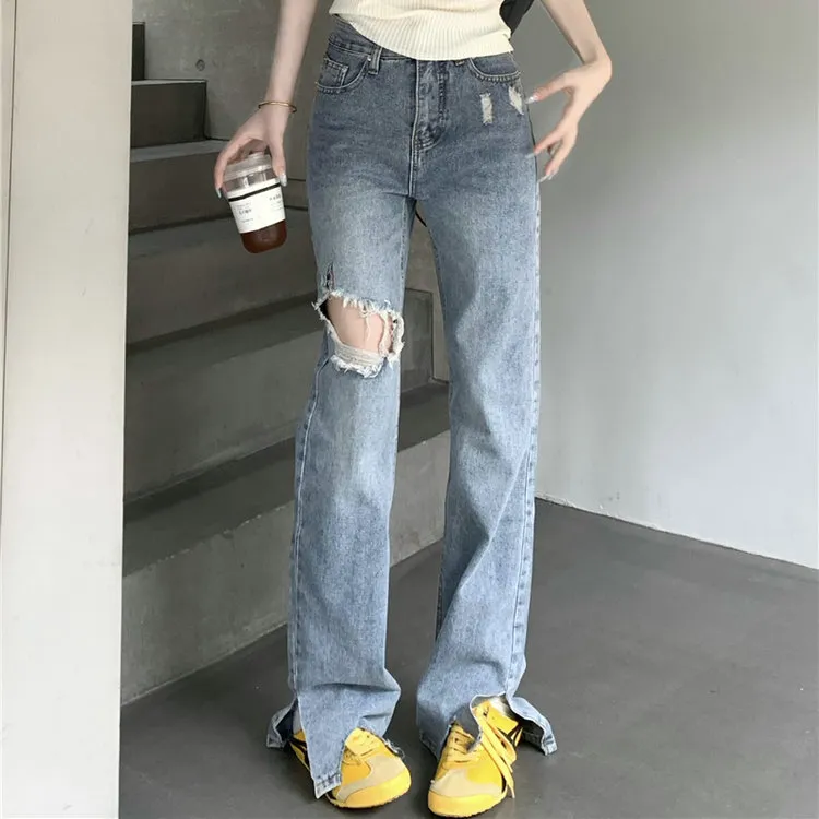 OZVO Jeans Women's Blue-3