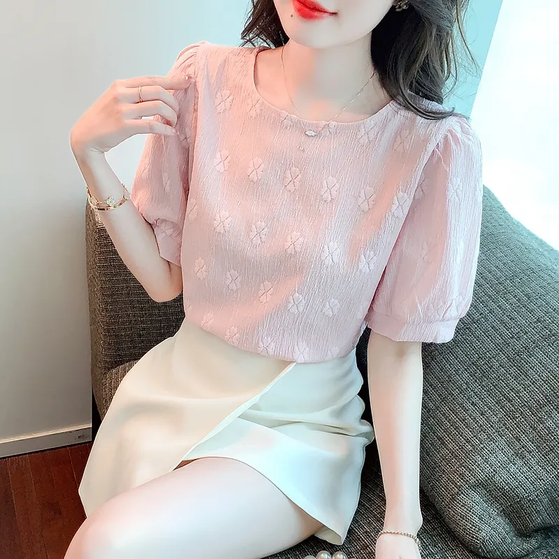 OZVO Shirts Women's Pink-3