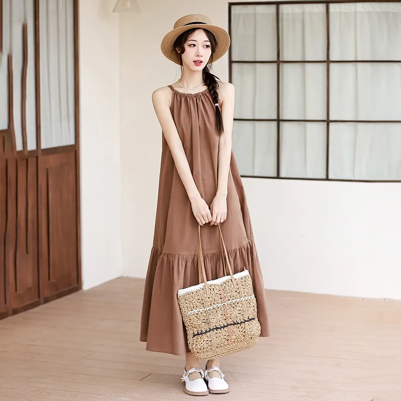 OZVO Sleeveless Dresses Women's-1