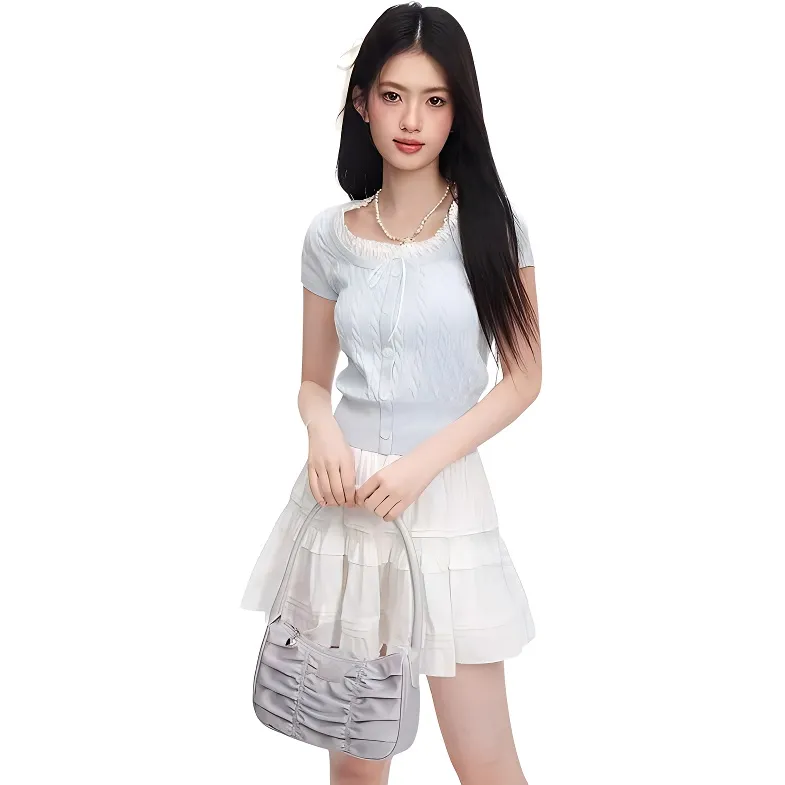 OZVO Two Piece Skirt Sets Women's-2