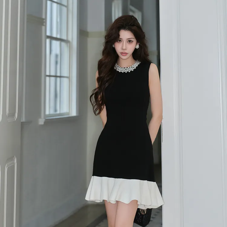 OZVO Sleeveless Dresses Women's Black-2
