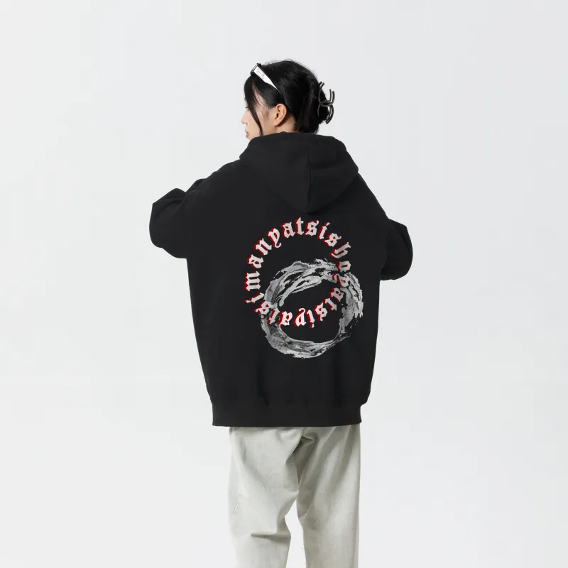 YATSI Sweatshirt Unisex Purple Green-9