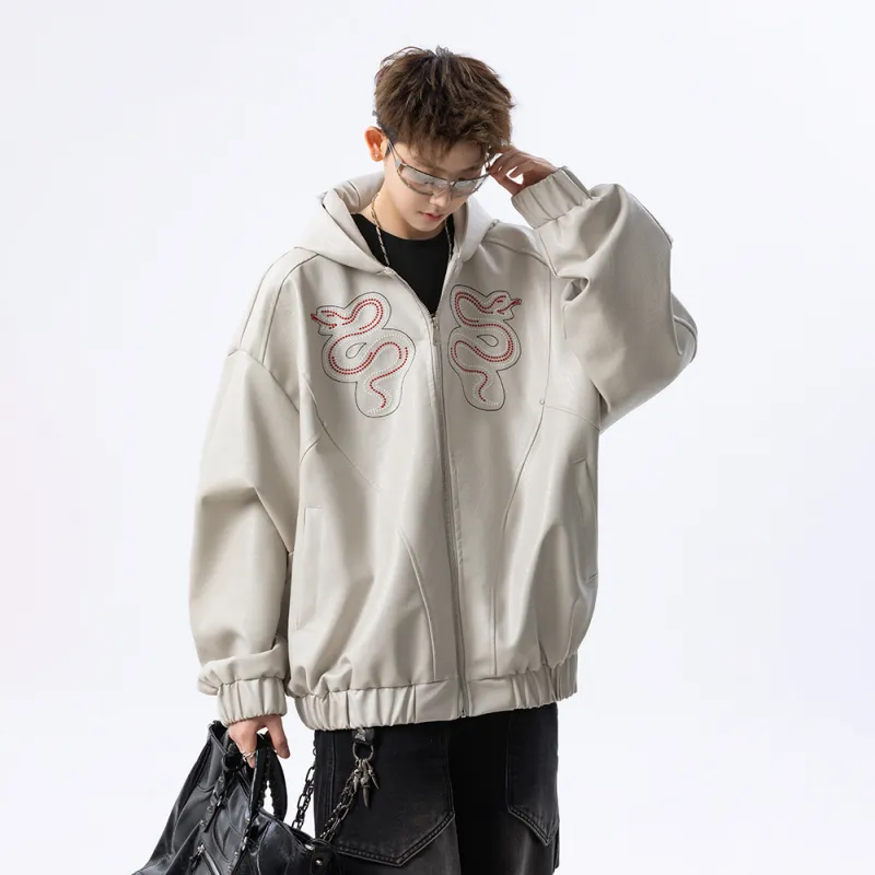 YATSI Leather Jackets Unisex-8