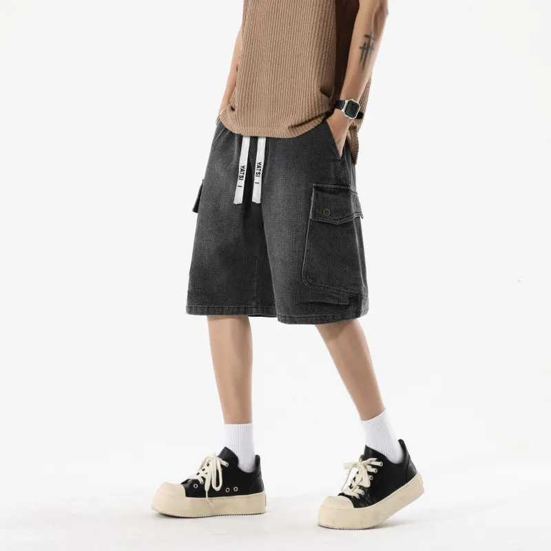 YATSI Denim Shorts Unisex-3