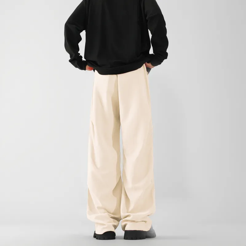 YATSI Casual Pants Unisex Blue Pink-15