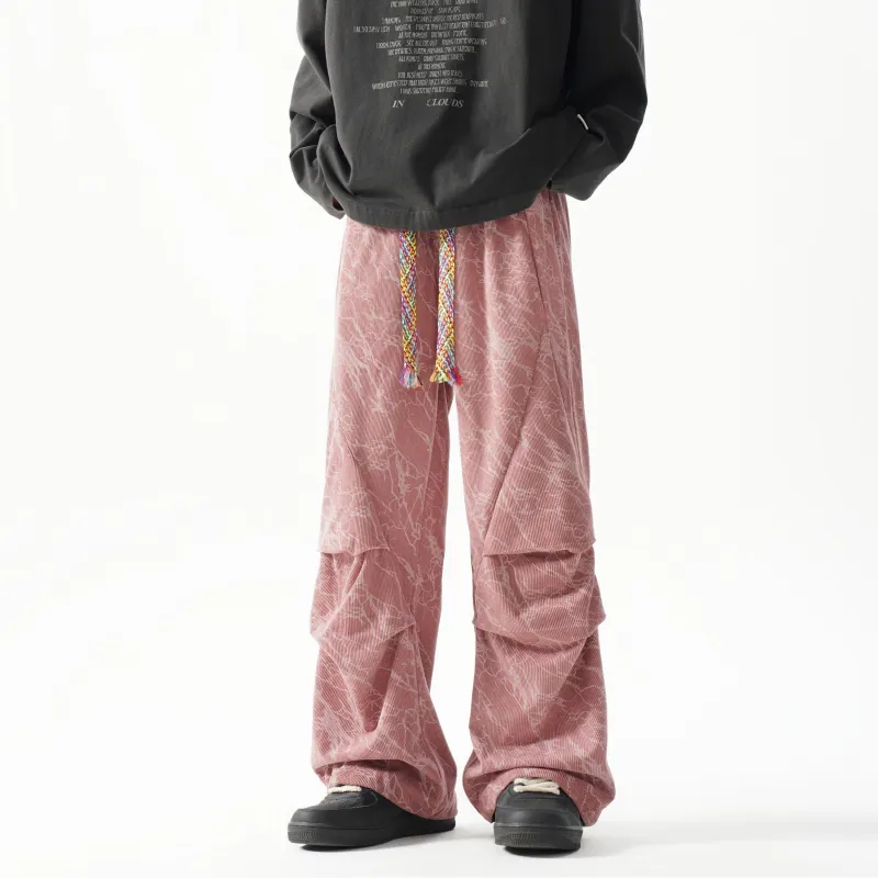 PAINT STAIN Casual Pants Unisex-31
