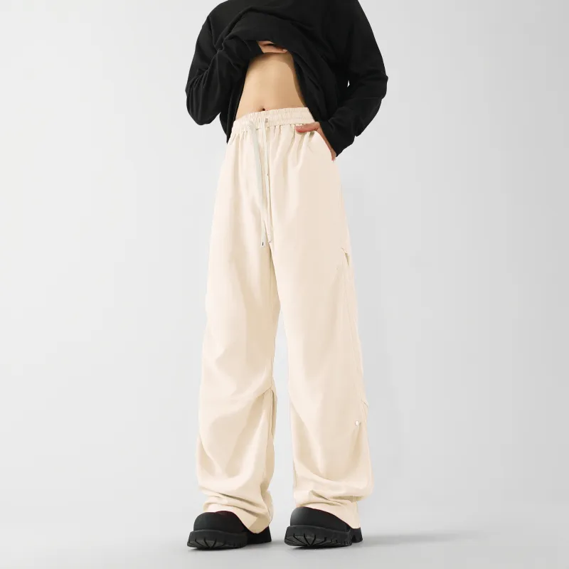 YATSI Casual Pants Unisex Blue Pink-14