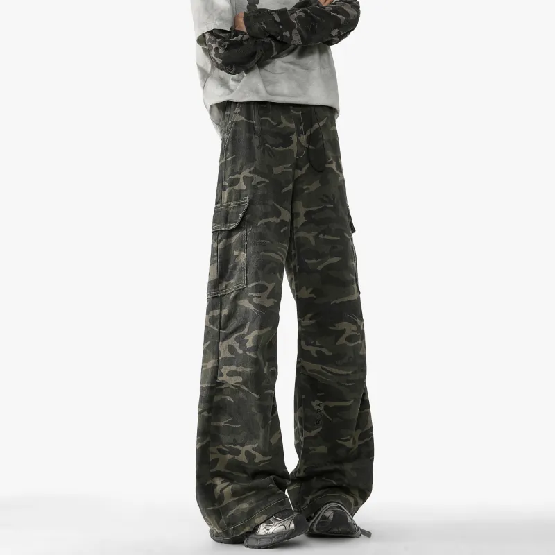 YATSI Casual Pants Unisex Camouflage-2