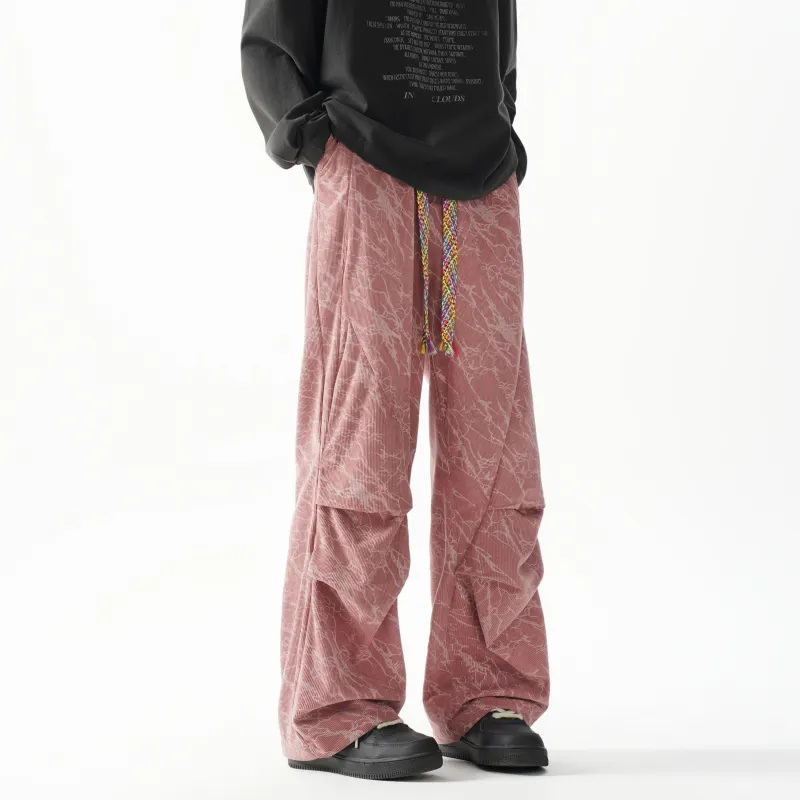 PAINT STAIN Casual Pants Unisex-33