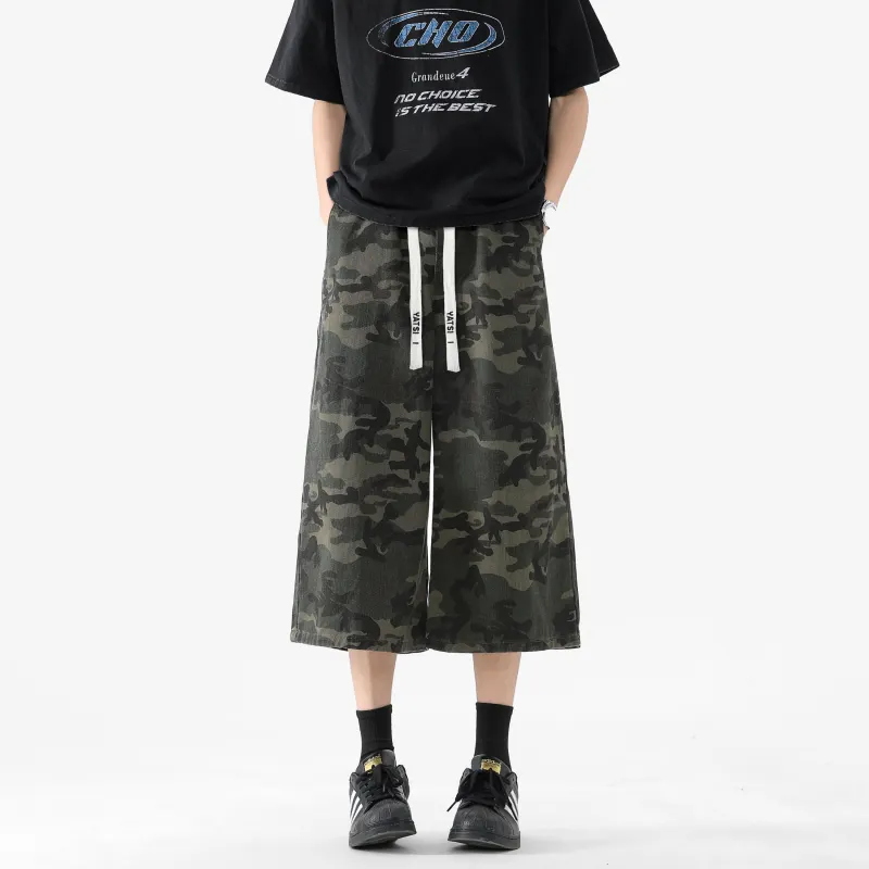 YATSI Casual Shorts Unisex Camouflage-6