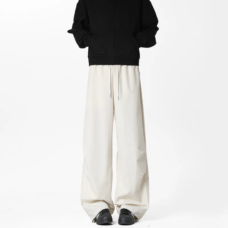 YATSI Casual Pants Unisex Dark Red-5