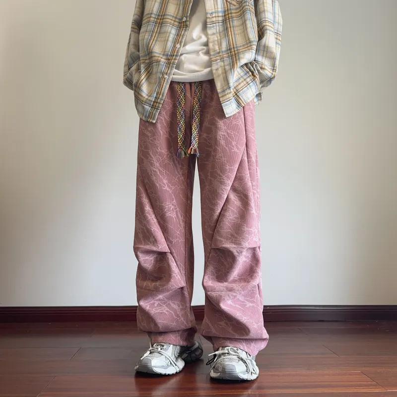 PAINT STAIN Casual Pants Unisex-72