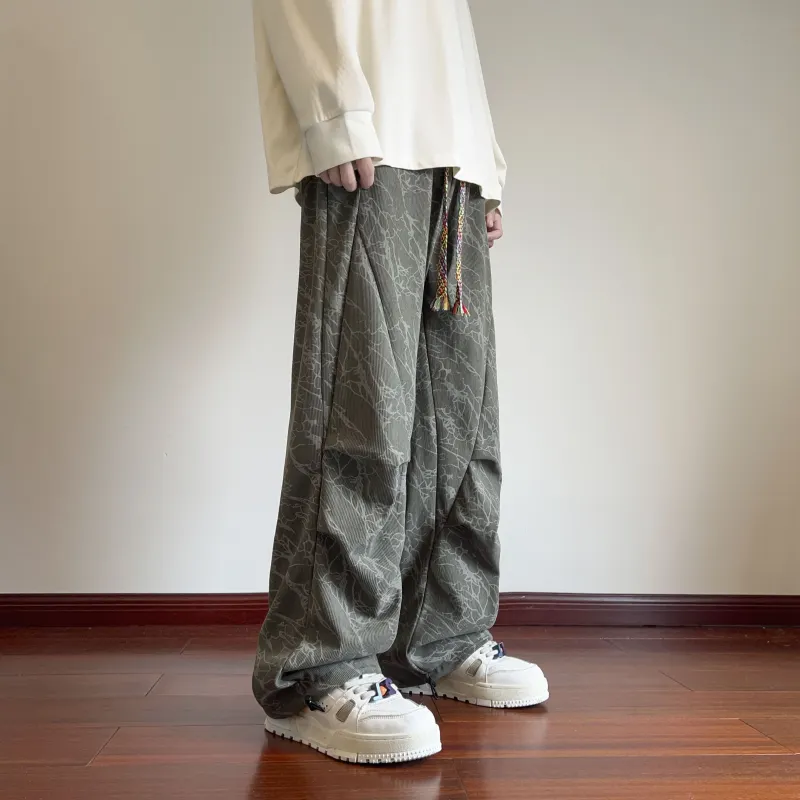 PAINT STAIN Casual Pants Unisex-80