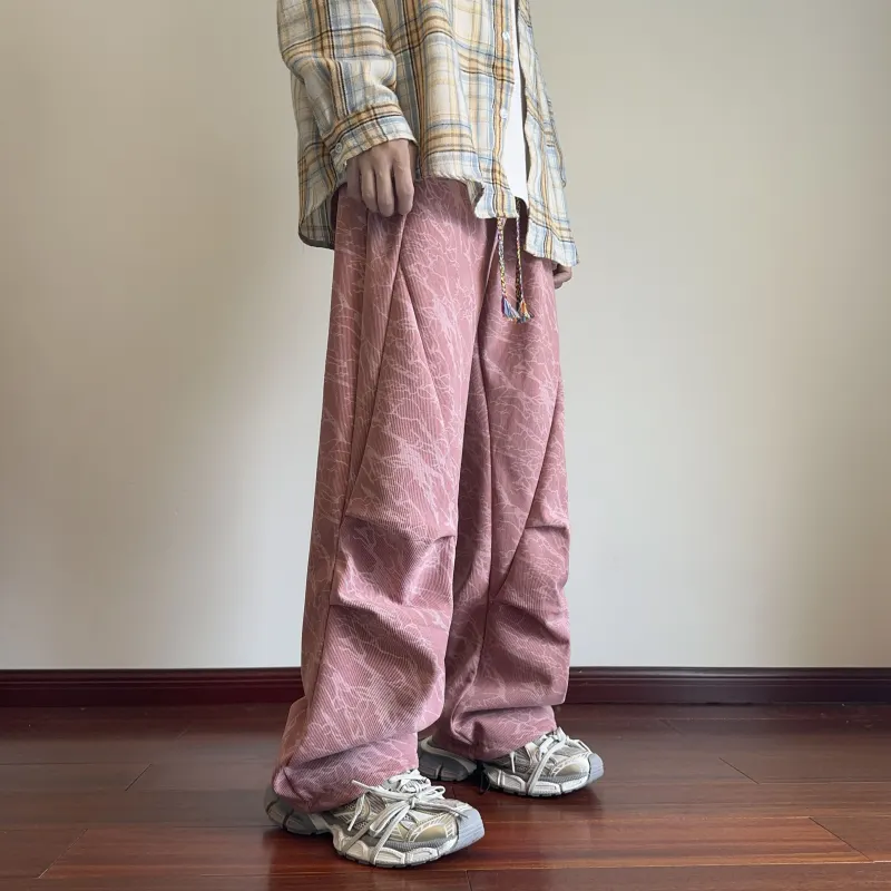PAINT STAIN Casual Pants Unisex-73