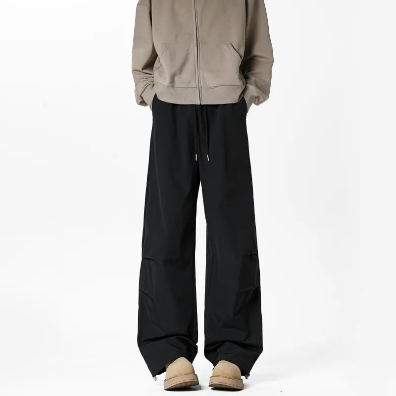 YATSI Casual Pants Unisex Dark Red-1