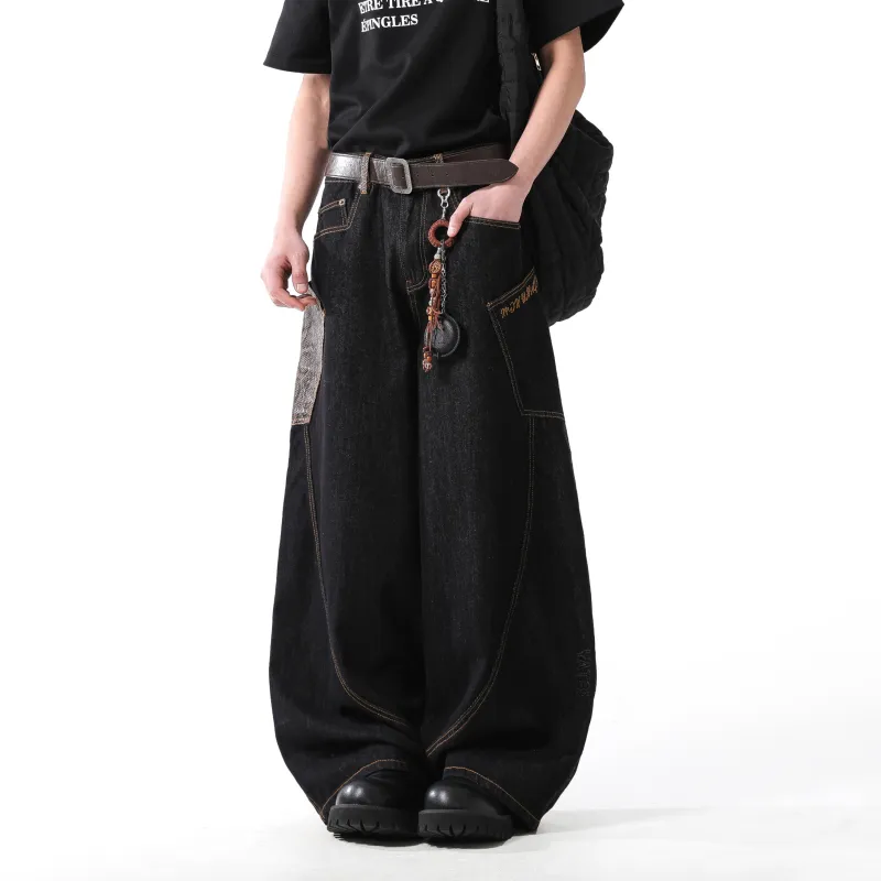 YATSI Jeans Unisex Black-1