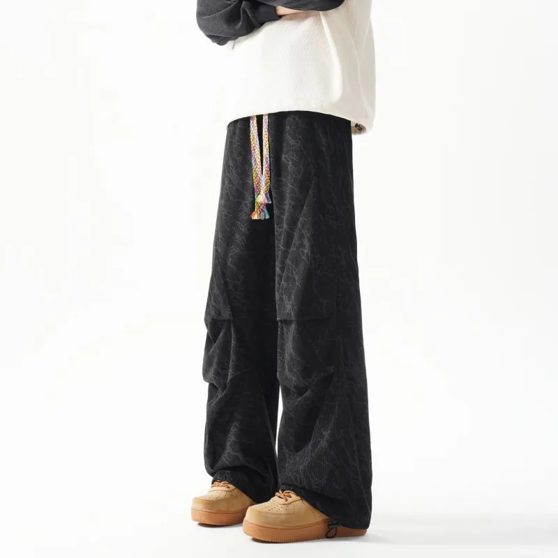 PAINT STAIN Casual Pants Unisex-3