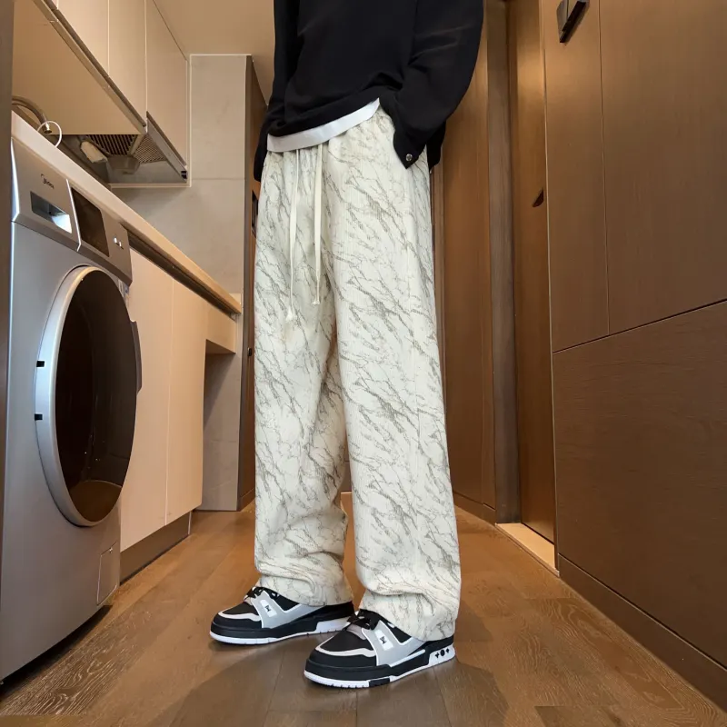 PAINT STAIN Casual Pants Unisex-104