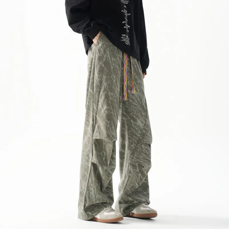 PAINT STAIN Casual Pants Unisex-51