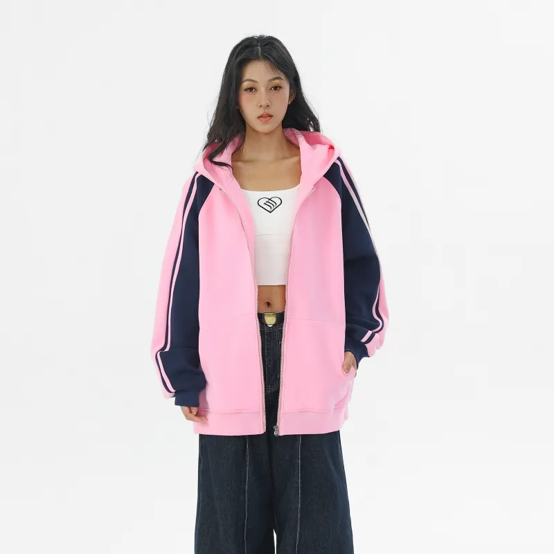 YATSI Sweatshirt Unisex Purple Green-8