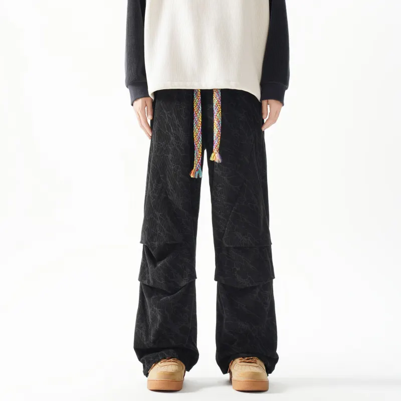 PAINT STAIN Casual Pants Unisex-2