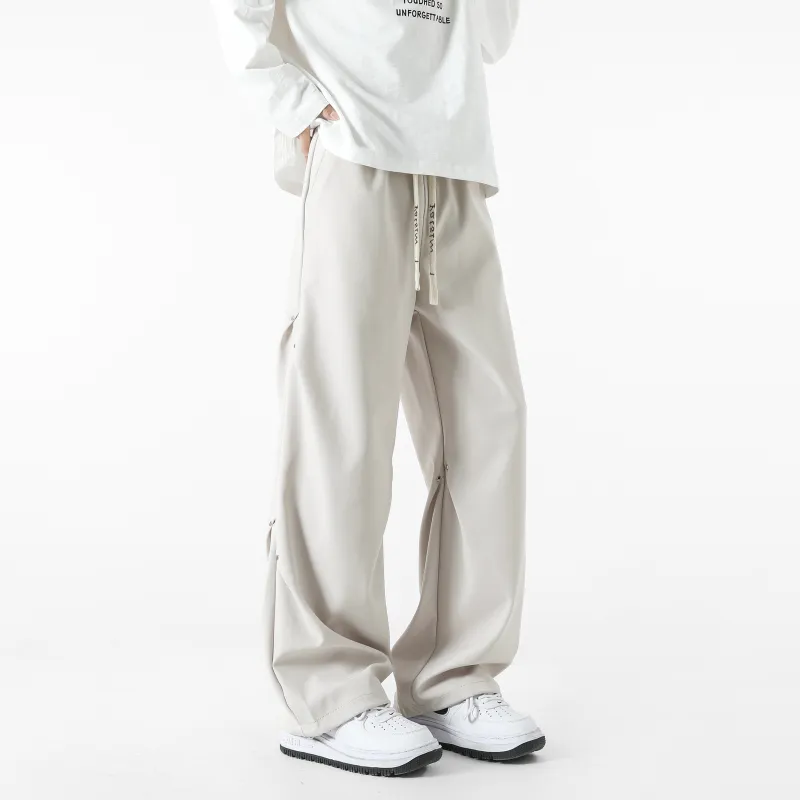 YATSI Casual Pants Unisex Blue Purple-1
