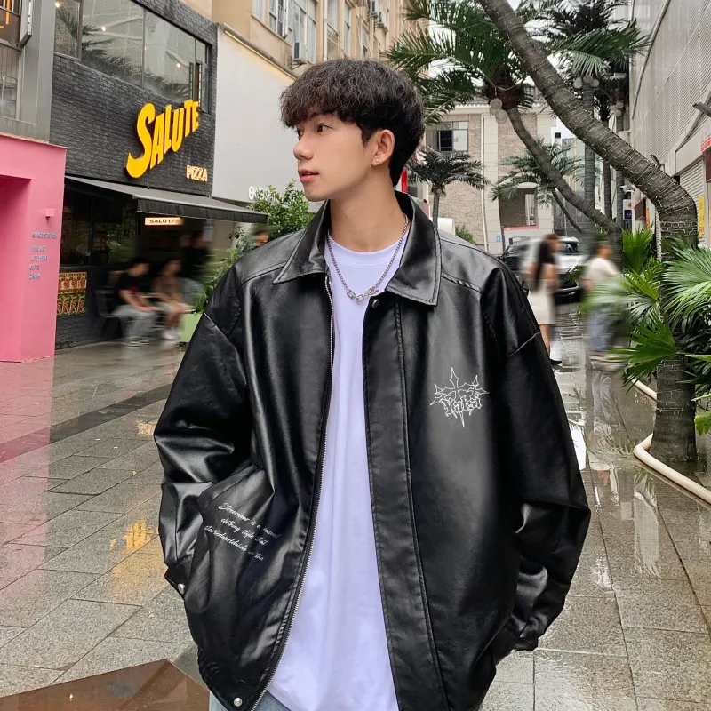 YATSI Leather Jackets Unisex-3