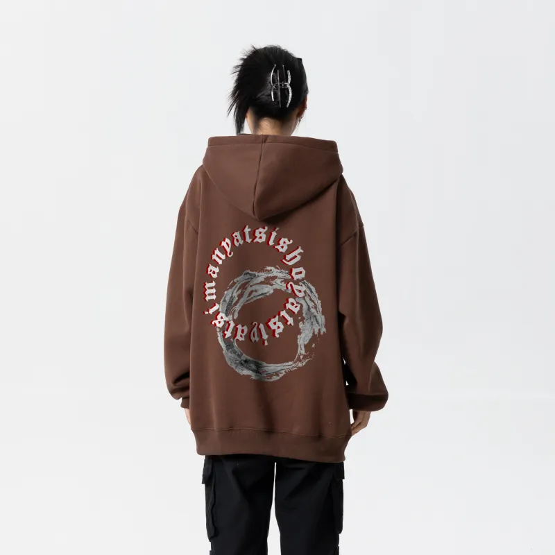 YATSI Sweatshirt Unisex Purple Green-13
