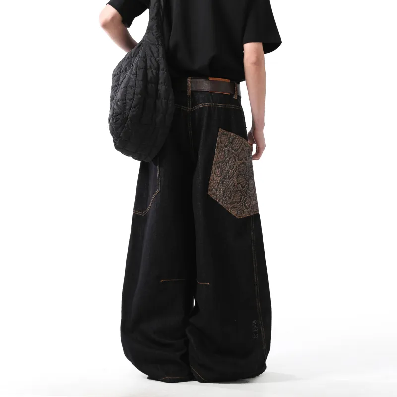 YATSI Jeans Unisex Black-5