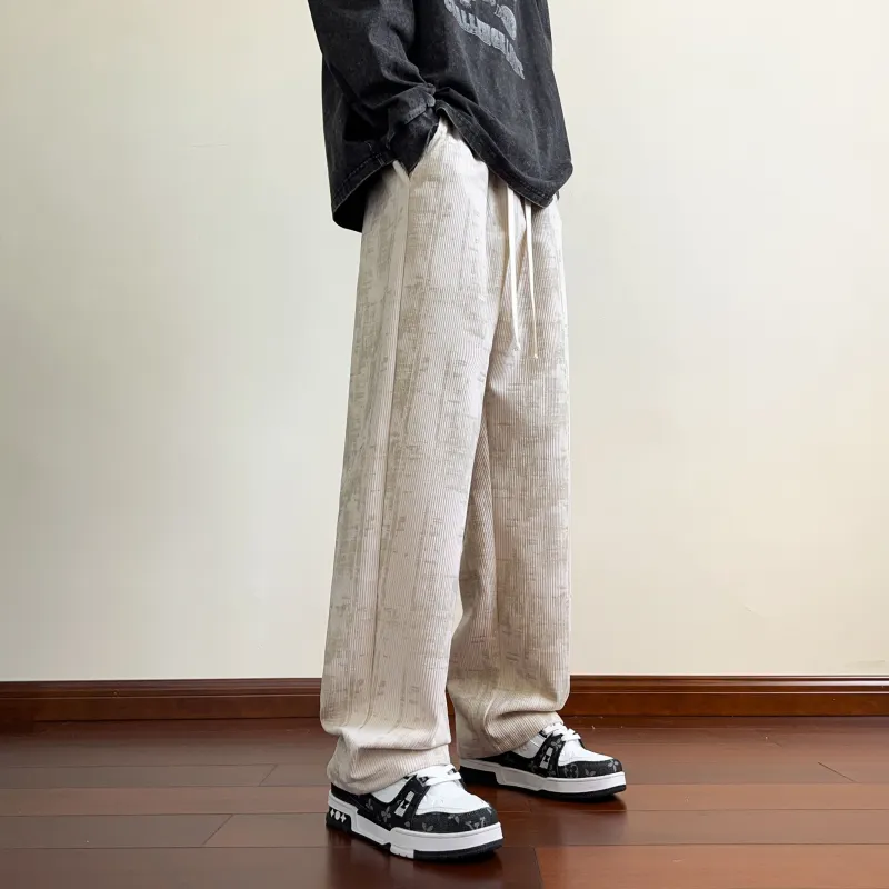 PAINT STAIN Casual Pants Unisex-123