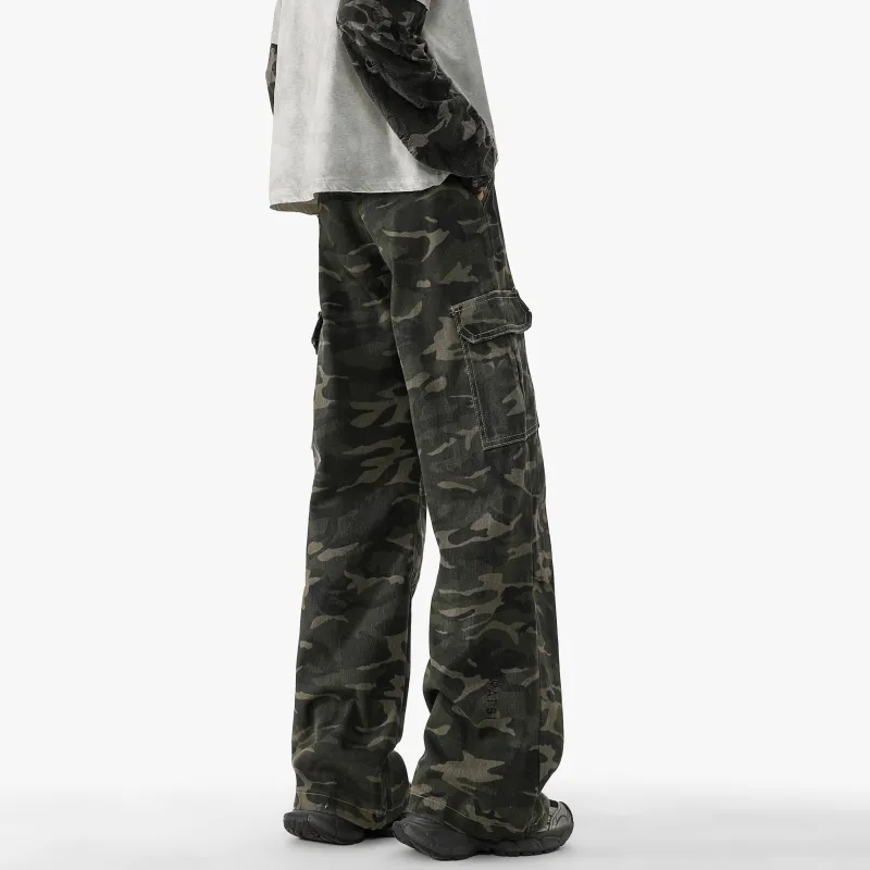 YATSI Casual Pants Unisex Camouflage-3