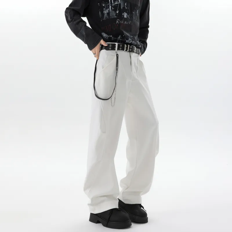 YATSI Casual Pants Unisex Dark Purple-8