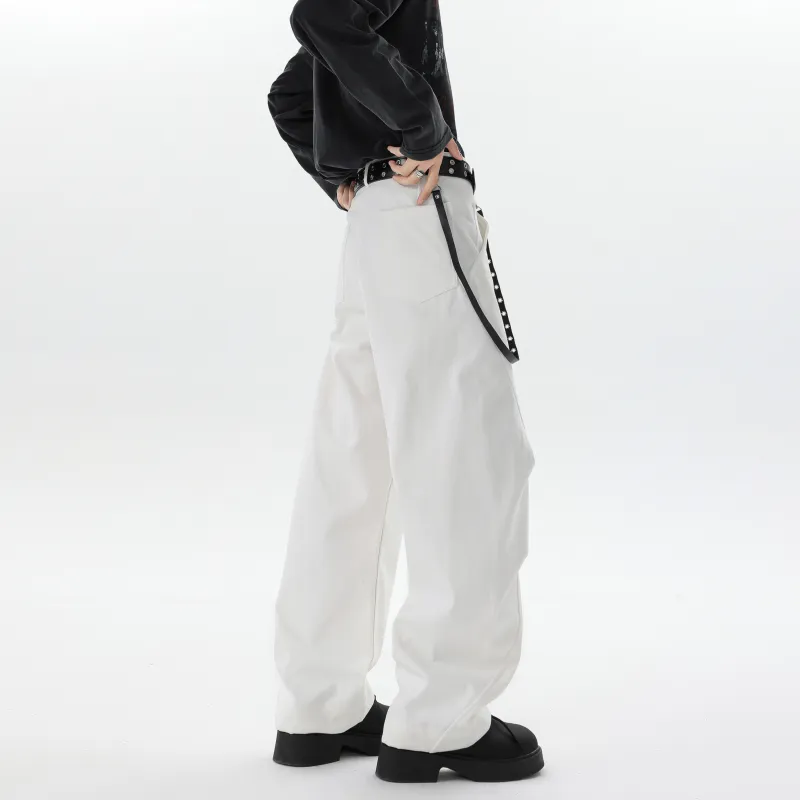 YATSI Casual Pants Unisex Dark Purple-9