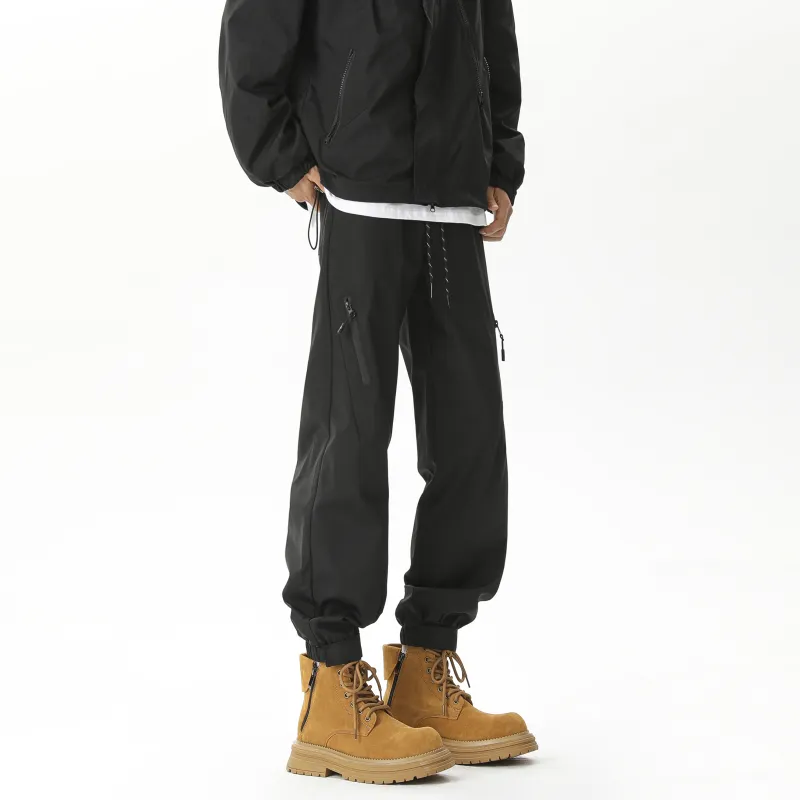 YATSI Cargo Pants Unisex Black-4