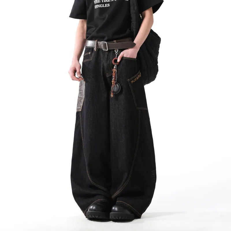 YATSI Jeans Unisex Black-2
