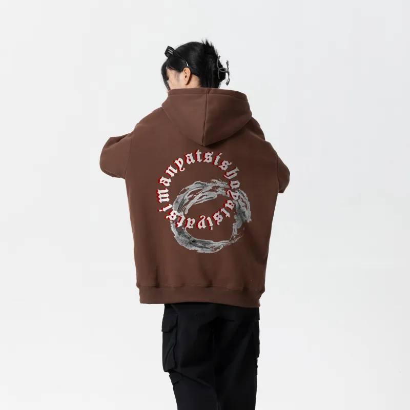 YATSI Sweatshirt Unisex Purple Green-14
