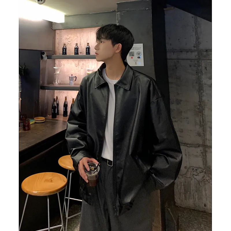YATSI Leather Jackets Unisex-5