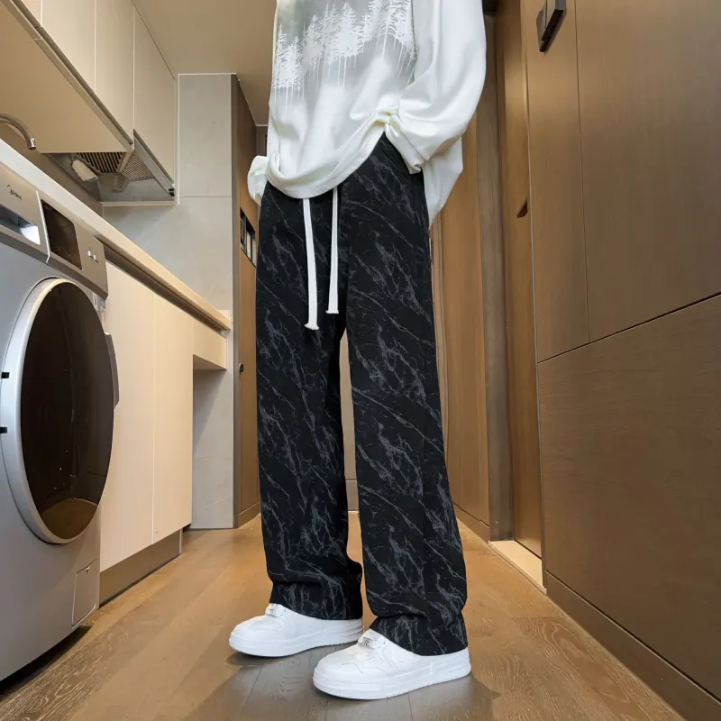 PAINT STAIN Casual Pants Unisex-90