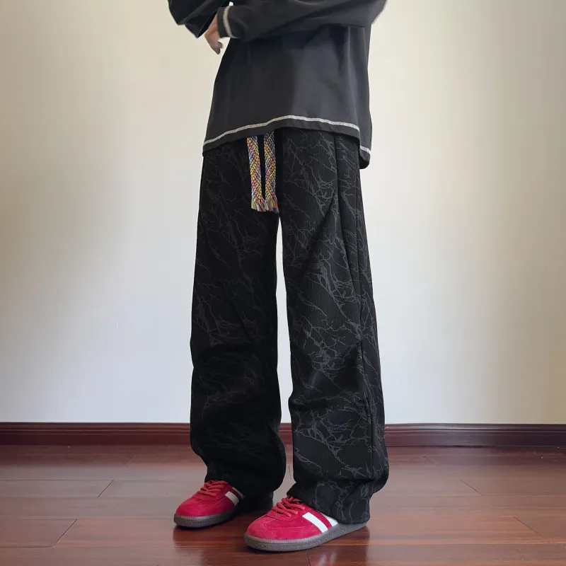 PAINT STAIN Casual Pants Unisex-66