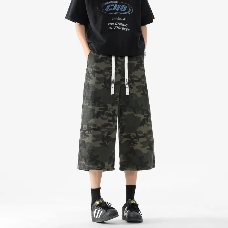 YATSI Casual Shorts Unisex Camouflage-3