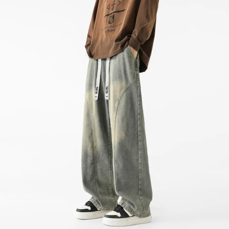 PAINT STAIN Jeans Unisex-14