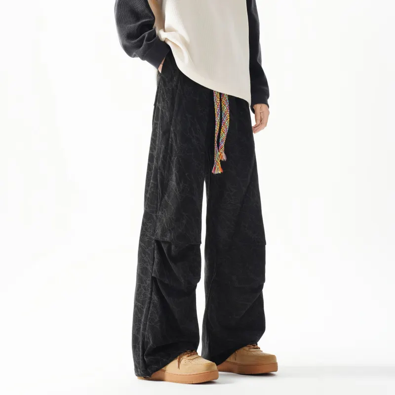 PAINT STAIN Casual Pants Unisex-5