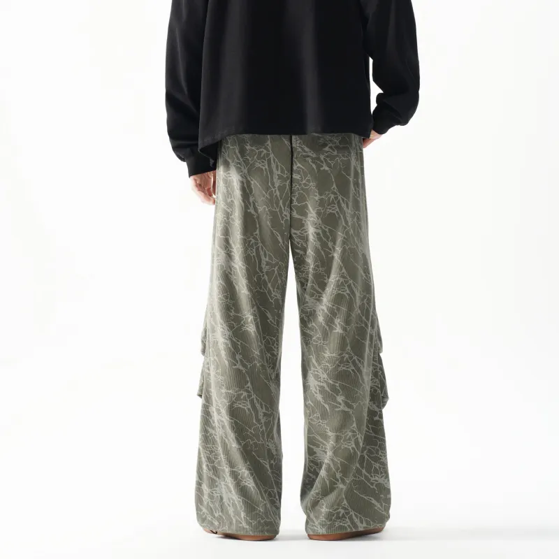 PAINT STAIN Casual Pants Unisex-53