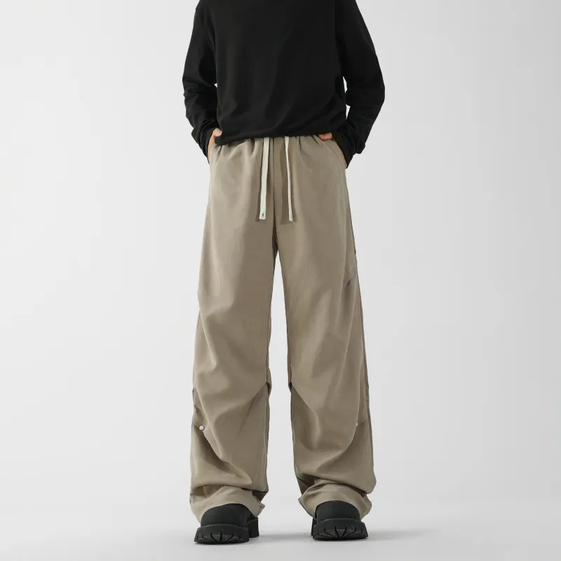 YATSI Casual Pants Unisex Blue Pink-30